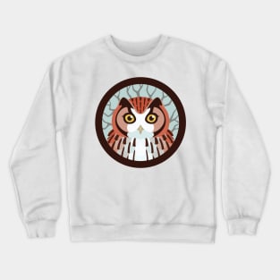 Screech Owl-Logo Crewneck Sweatshirt